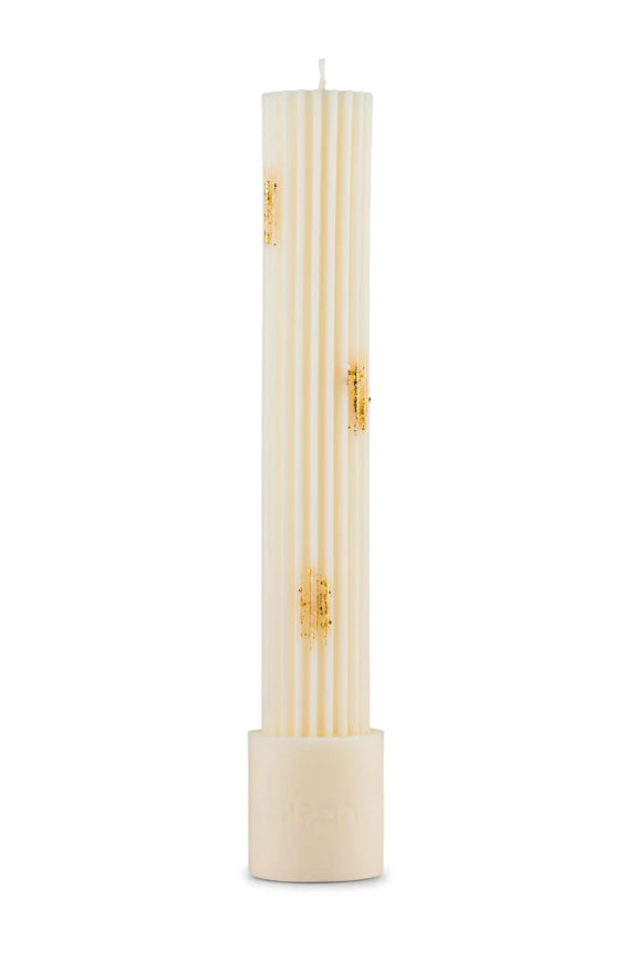Ribbed Havdalah Candle