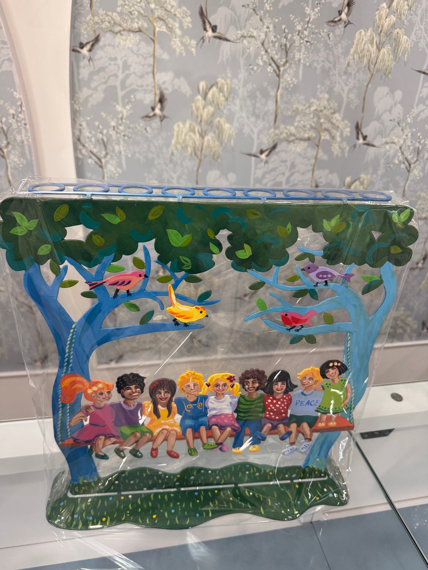 Peace for the Children of the World Hand Painted