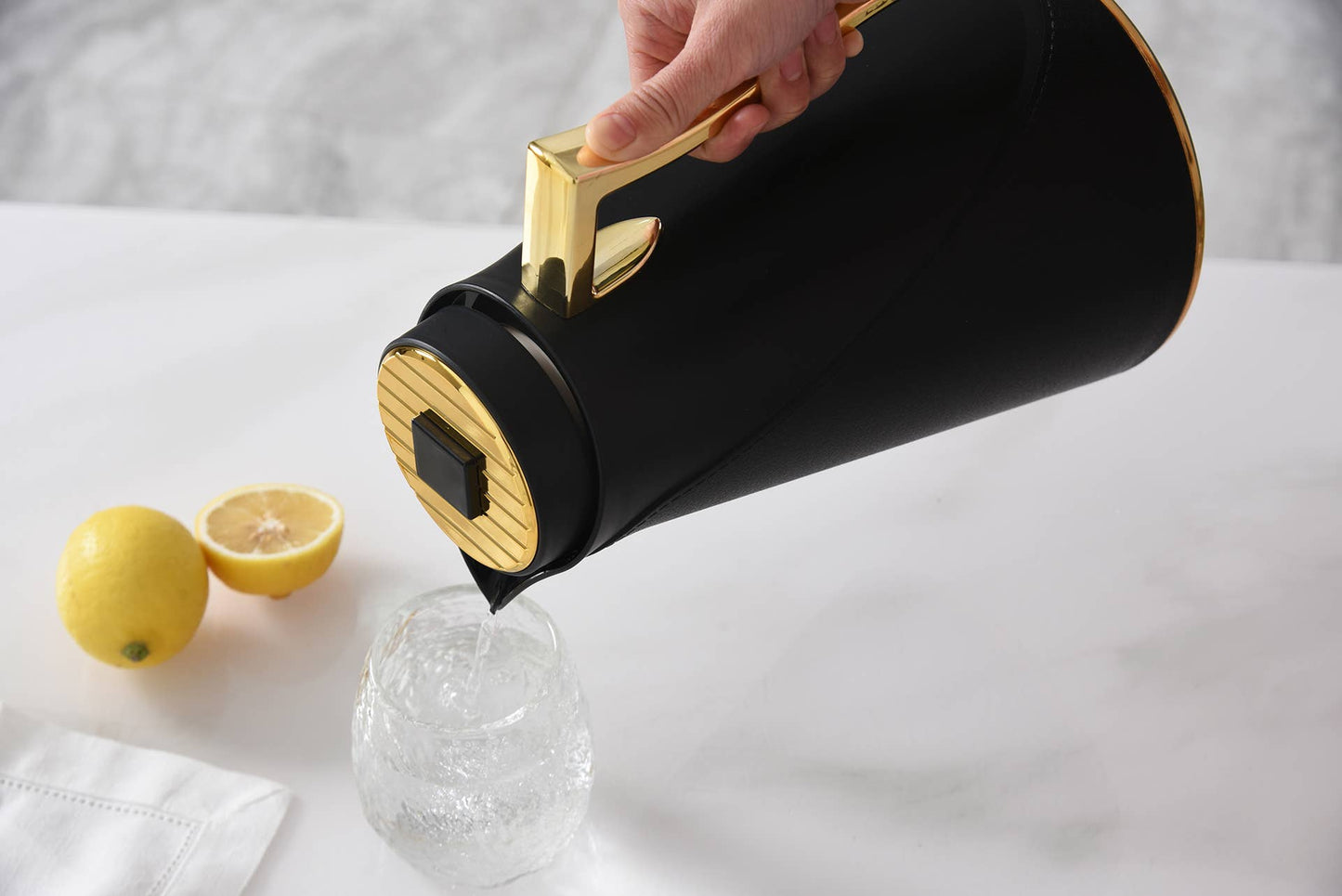 Textured Thermal Carafe- Black