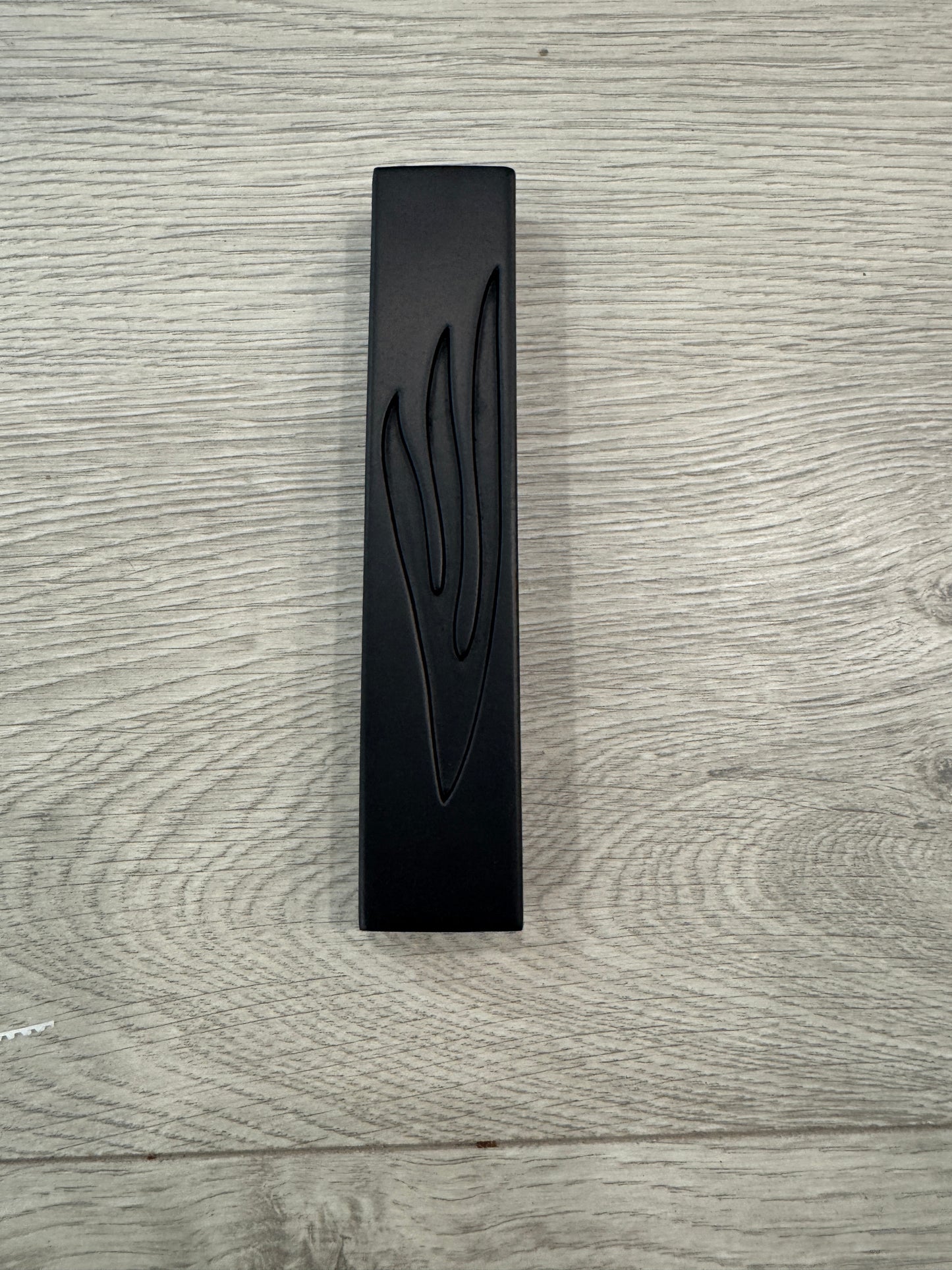 Ebony Cement Finish Mezuza Case