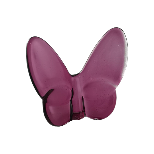 Crystal Butterfly - Plum