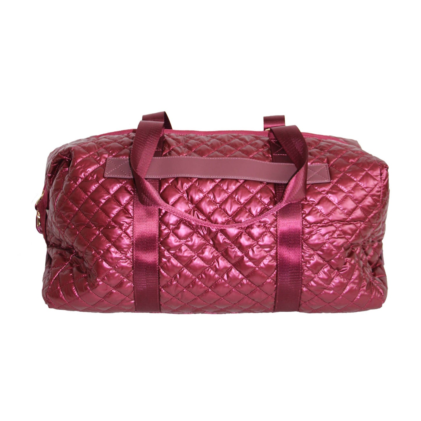 Diamond Weekender Duffle Bag - Cabernet