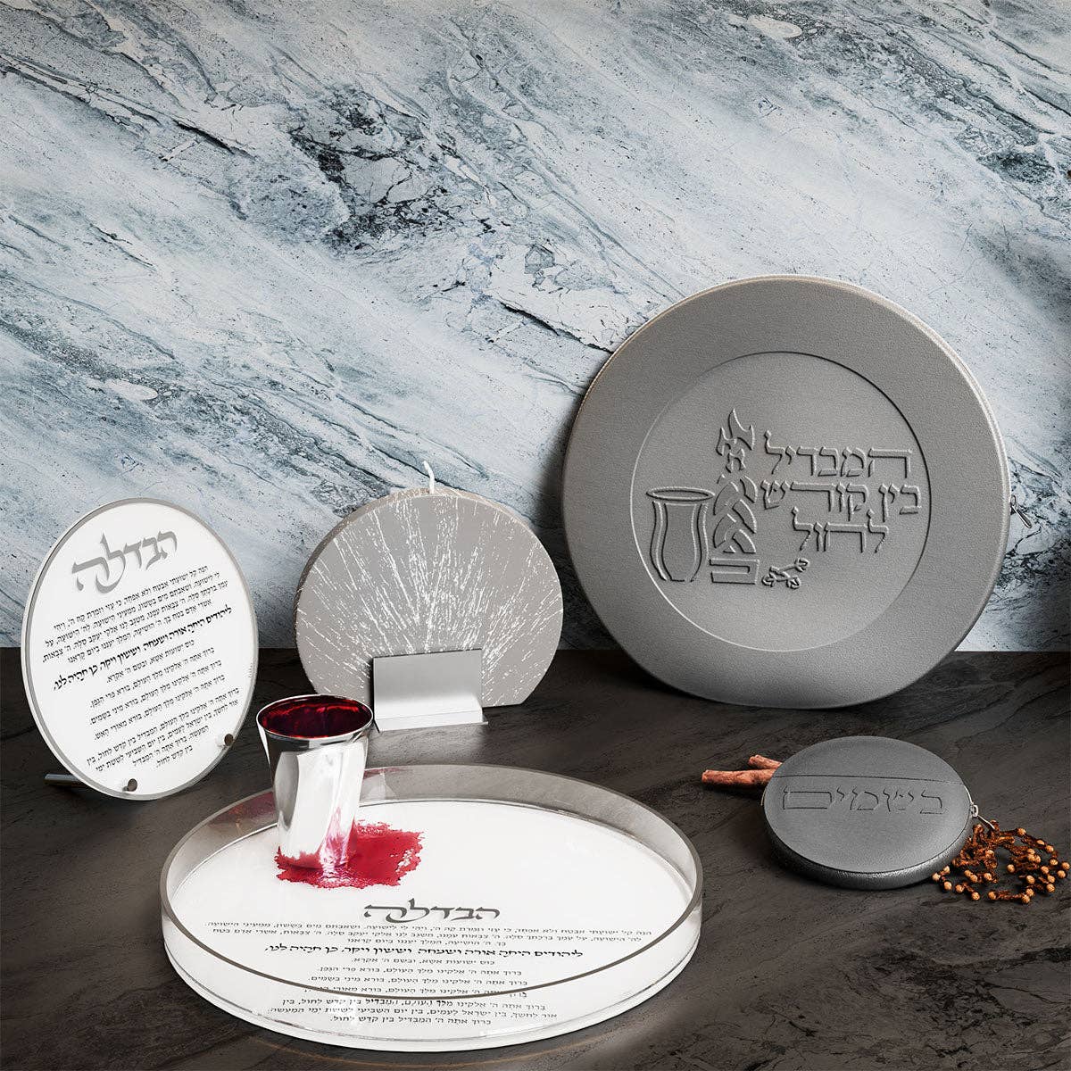 Classic Round Havdalah Card