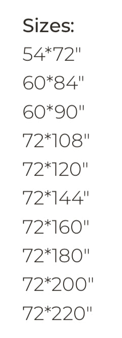 Circle Parlor Tablecloth- Custom order only