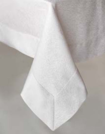 Parlet Tablecloth in Taupe or White