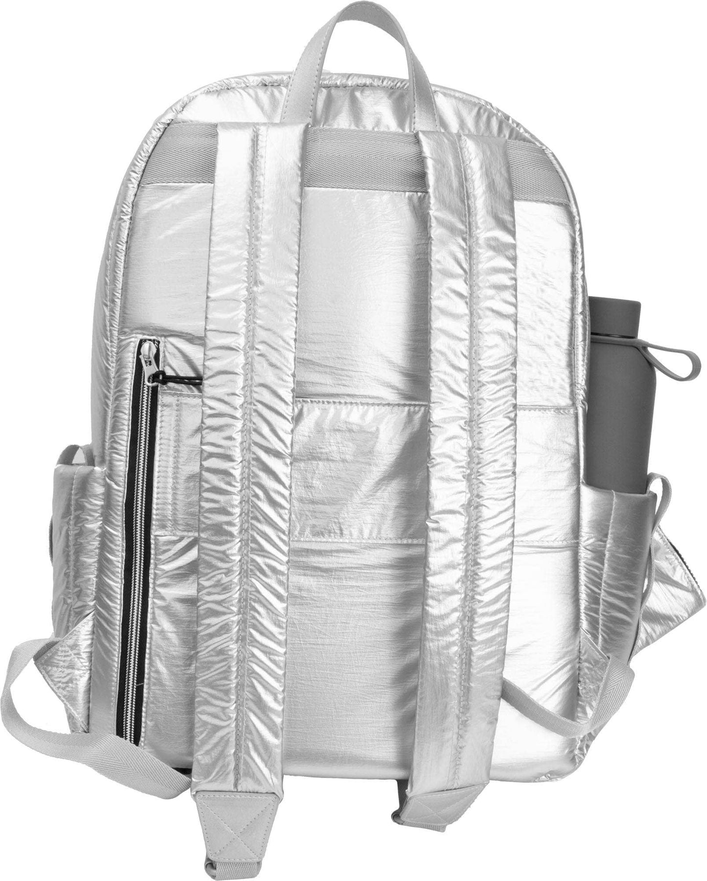 Quilted Metallic Workbook Backpack