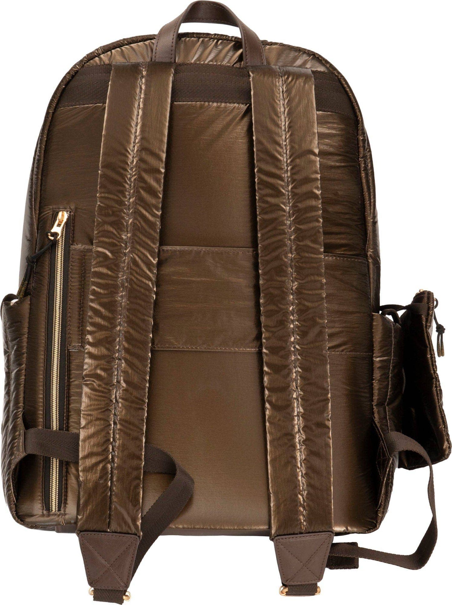 Quilted Metallic Workbook Backpack