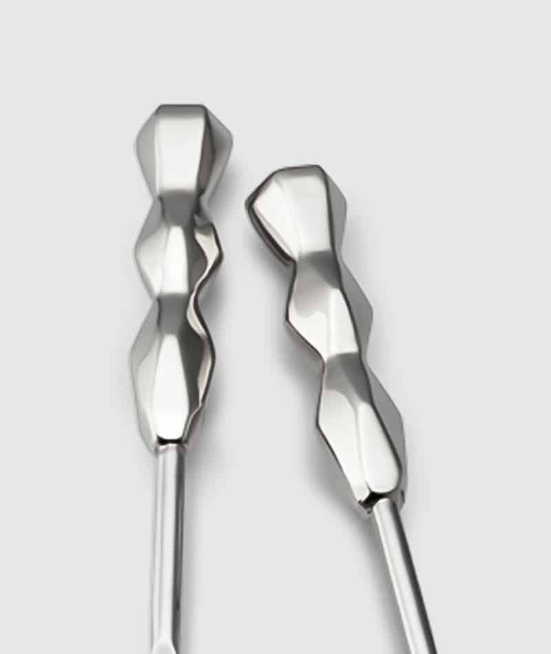 Faceted S/S Dinner Serving Set