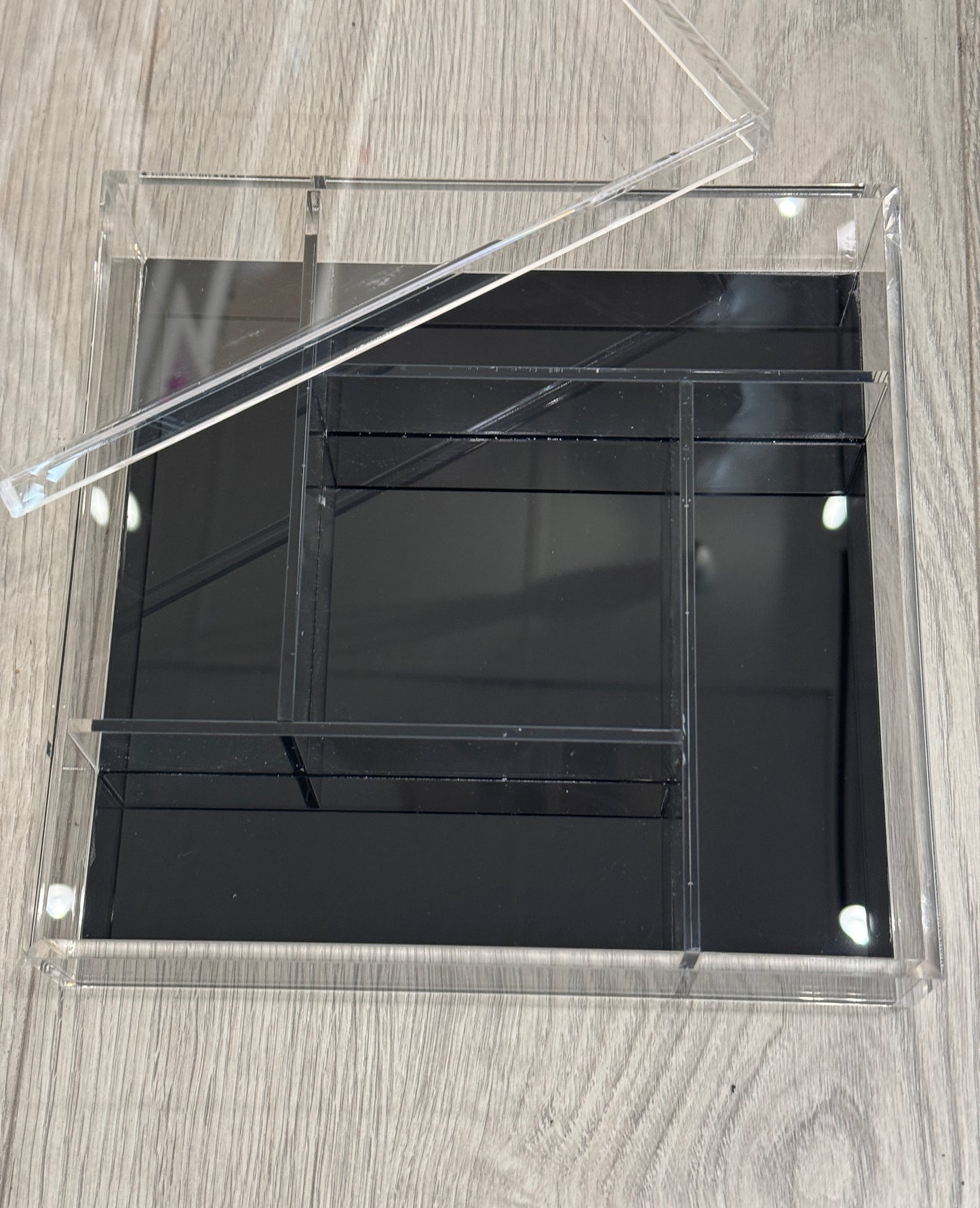 5 Section Lucite Hostess