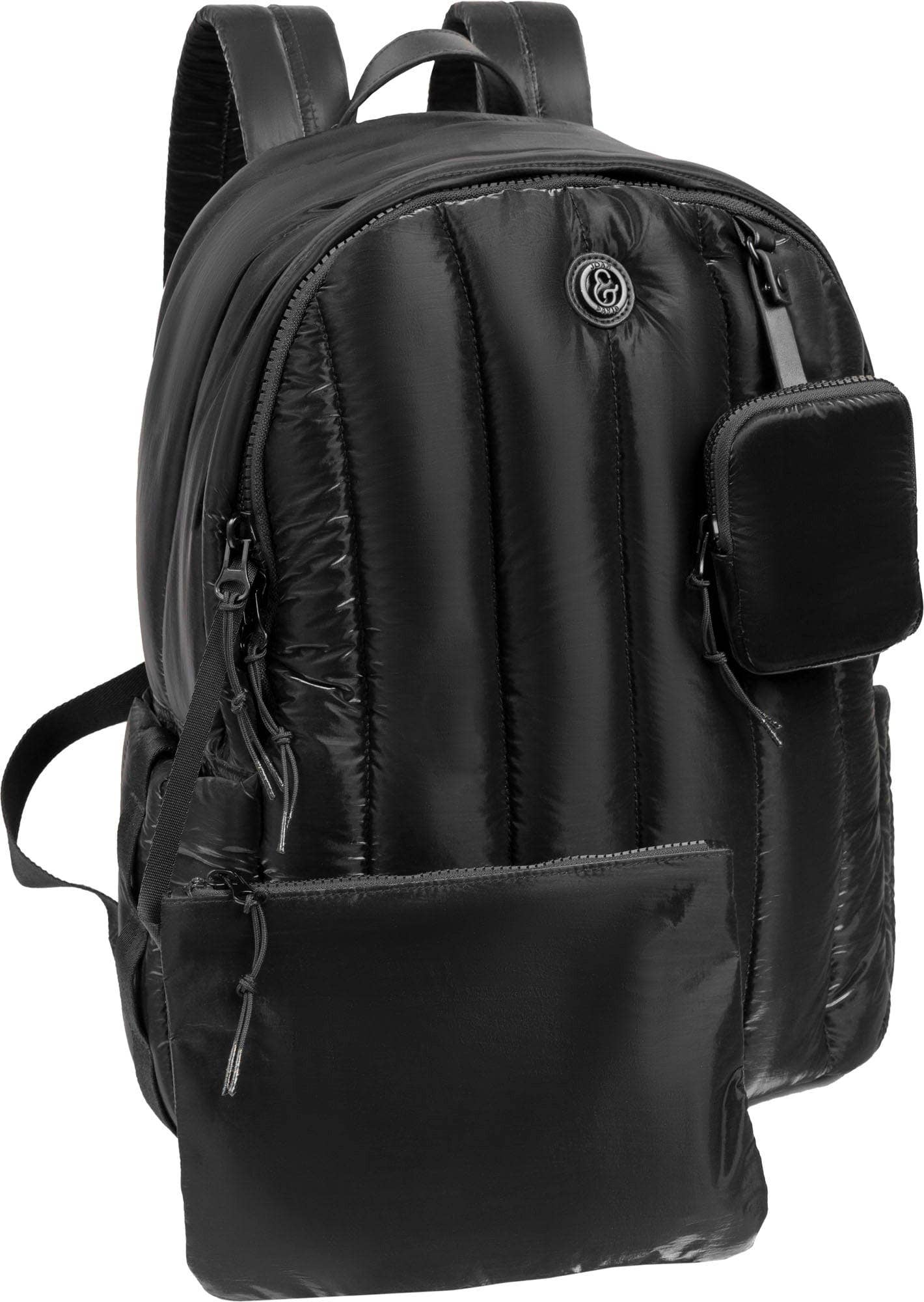 Quilted Metallic Workbook Backpack