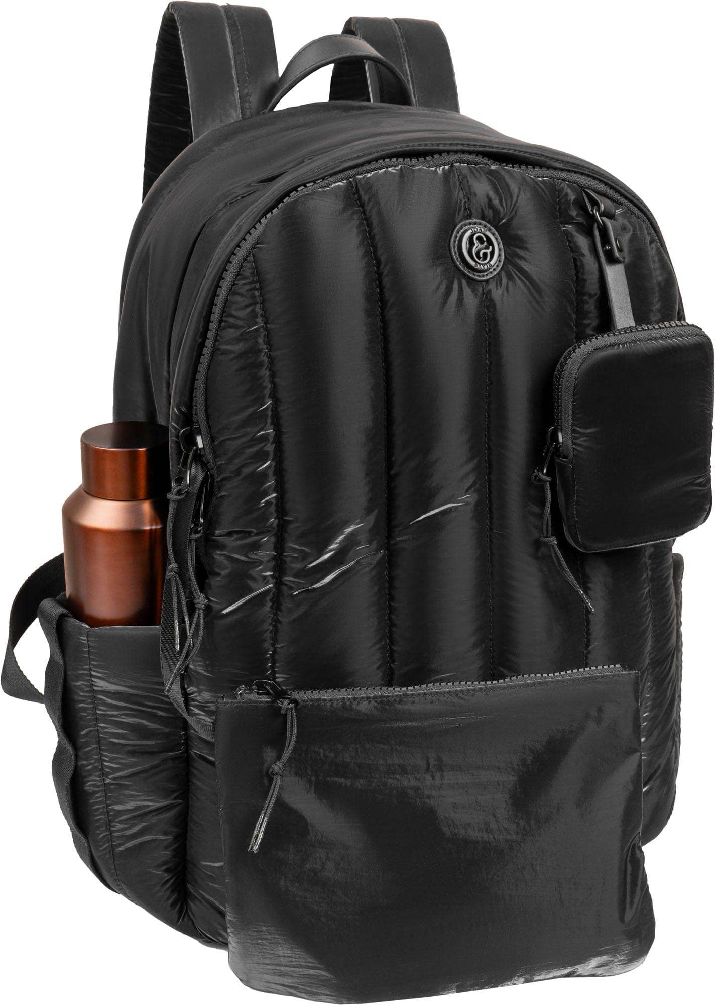 Quilted Metallic Workbook Backpack