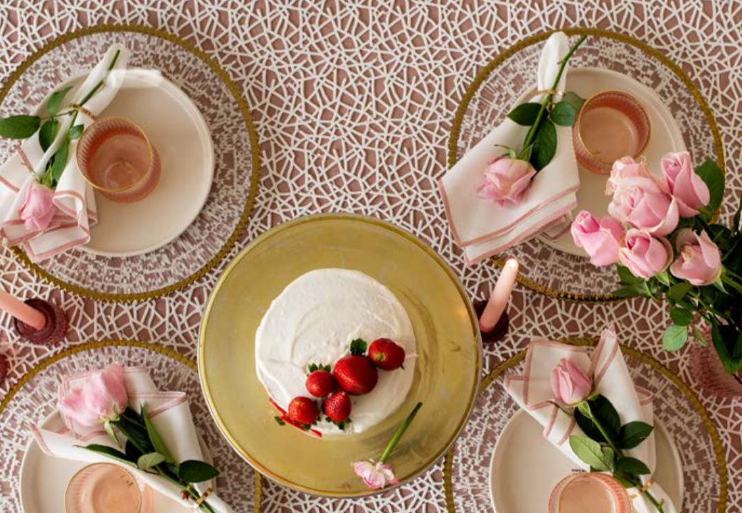 Ebony Beige or White Tablecloth- Custom Order
