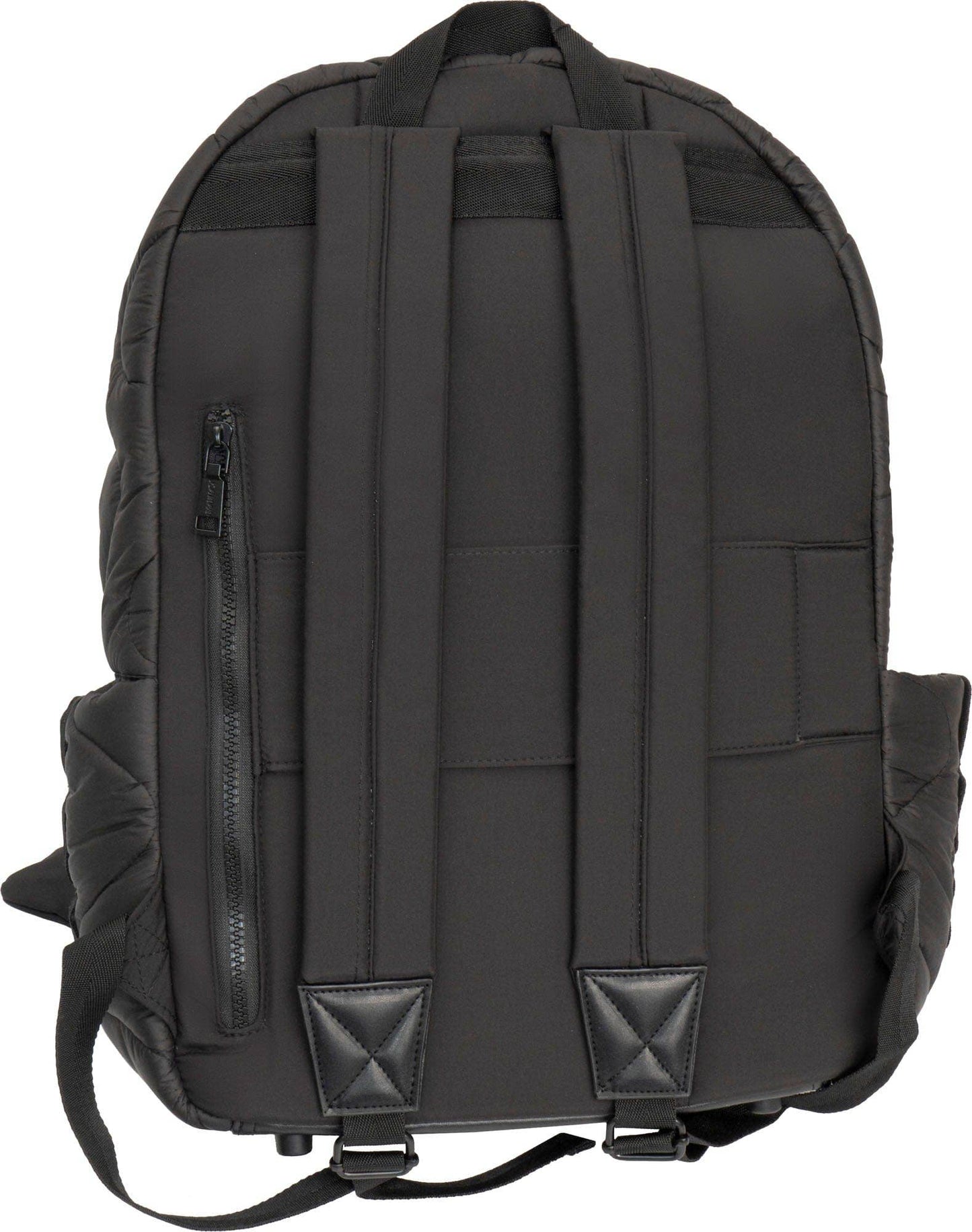 Joan & David Wave Quilted Puffer 18 Inch Workbook Backpack