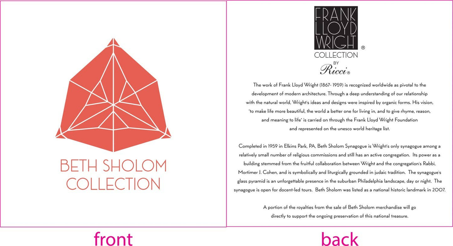 Frank Lloyd Wright Menora