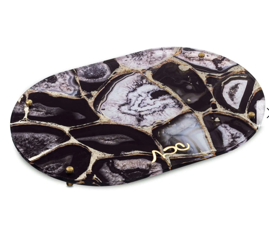 Hadlakas Neiros Agate Tray