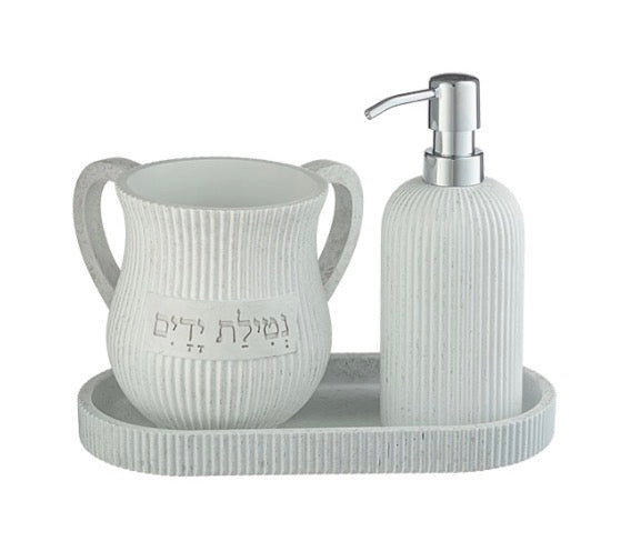 Wash Cup & Soap Dispenser Set