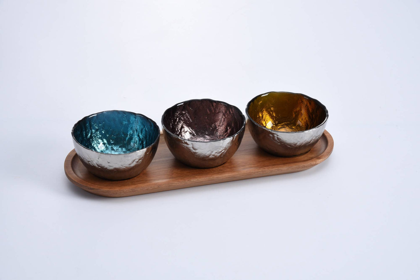 Colored Entertaining Set - 4Pc