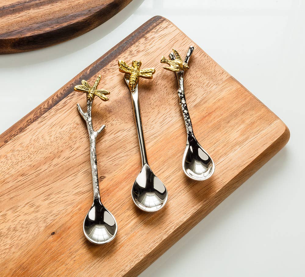 Dragonfly on Branch Small Spoon-5.25"L