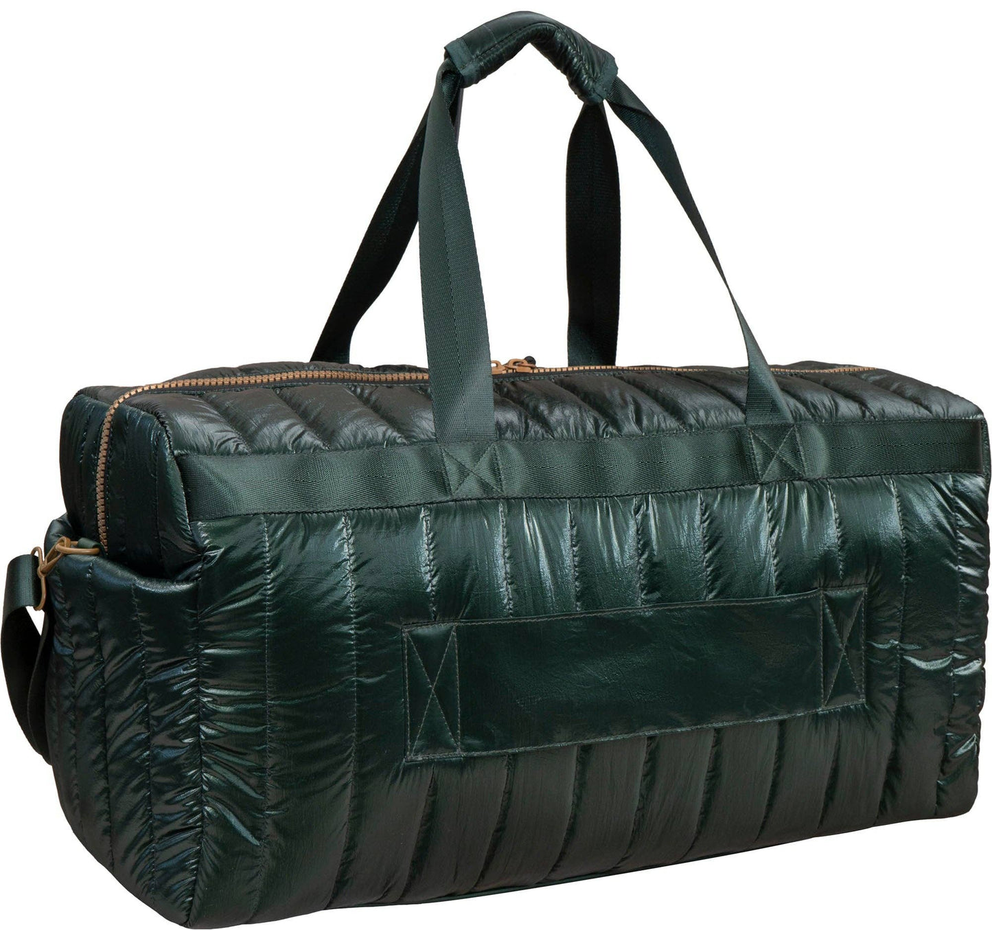 Hunter Metallic Quilted Duffel Bag - 22”