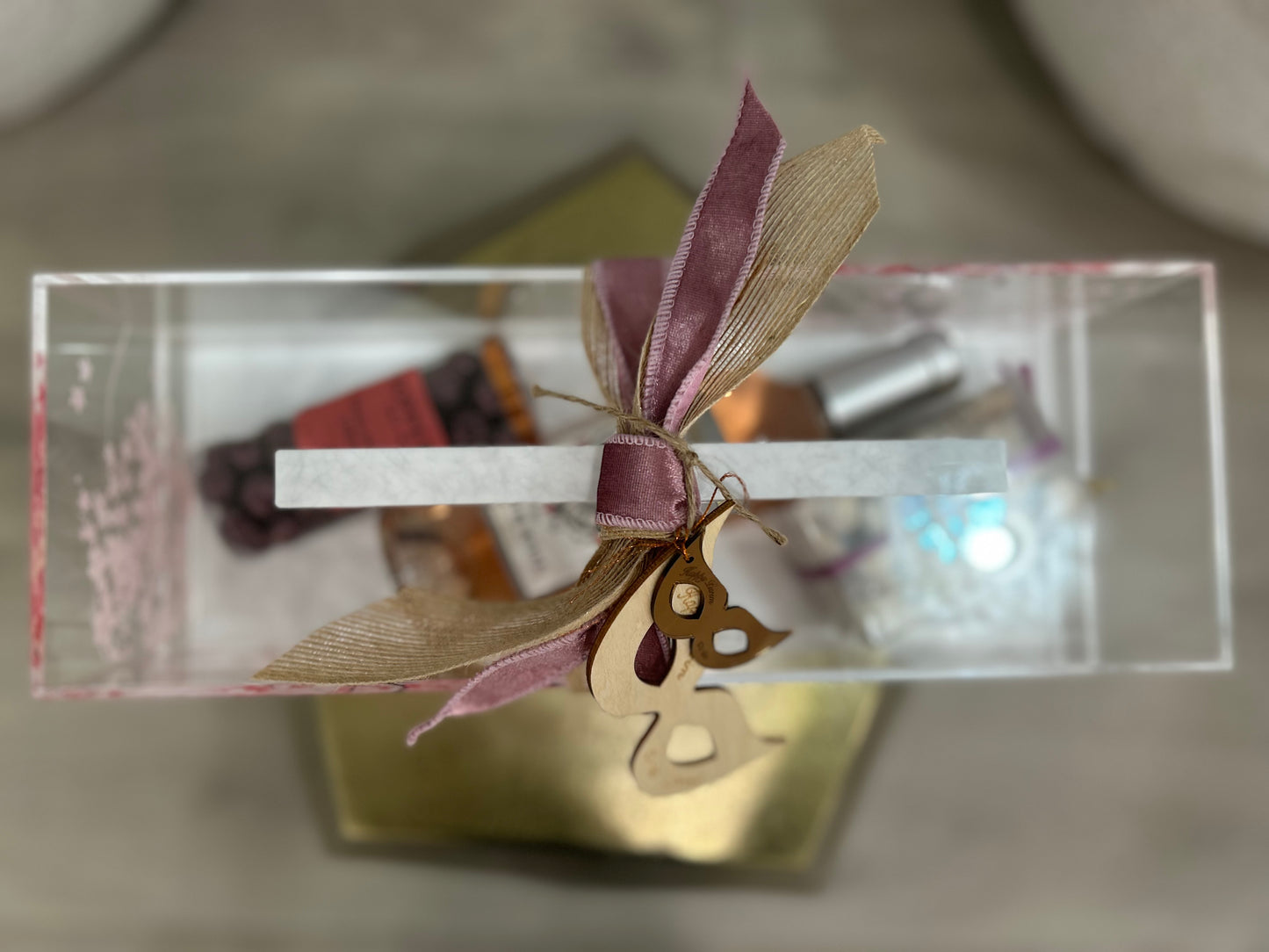 Cherry Blossom Cake Dome Mishloach Manot