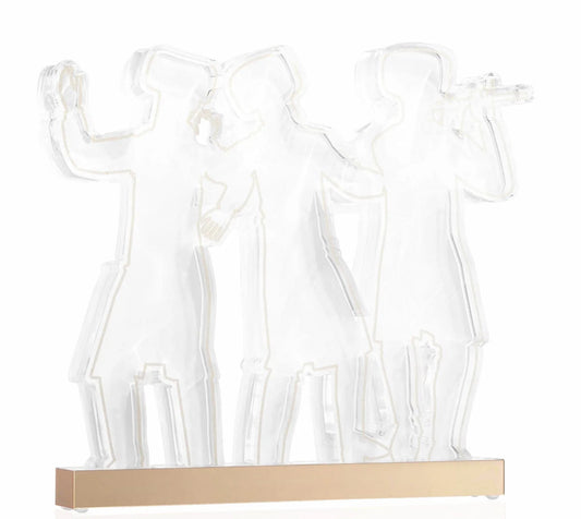 Dancing Chassidim Sculpture