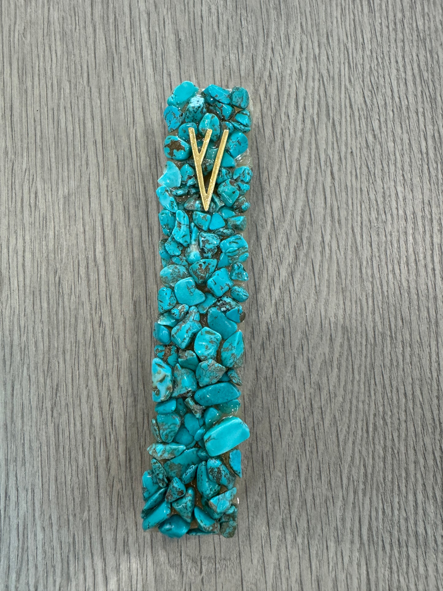 Natural Turquoise Mezuza