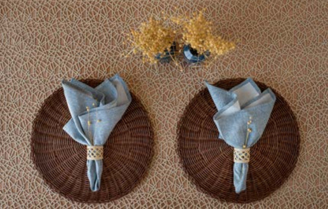 Ebony Beige or White Tablecloth- Custom Order