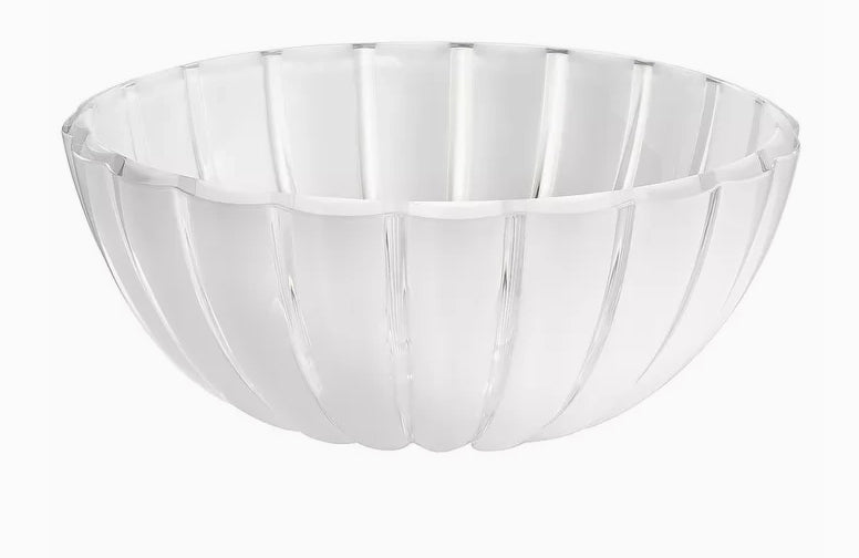 Dolcevita XL Salad Bowl with servers - white