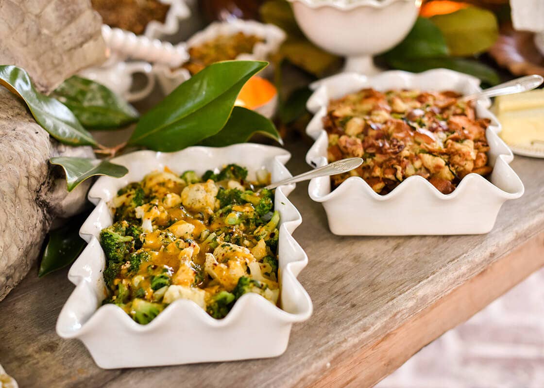 Truffle Ruffle Casserole Dish