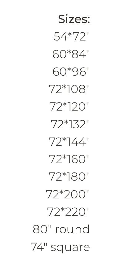 Diamond Lattice Tablecloth - Lined- custom order