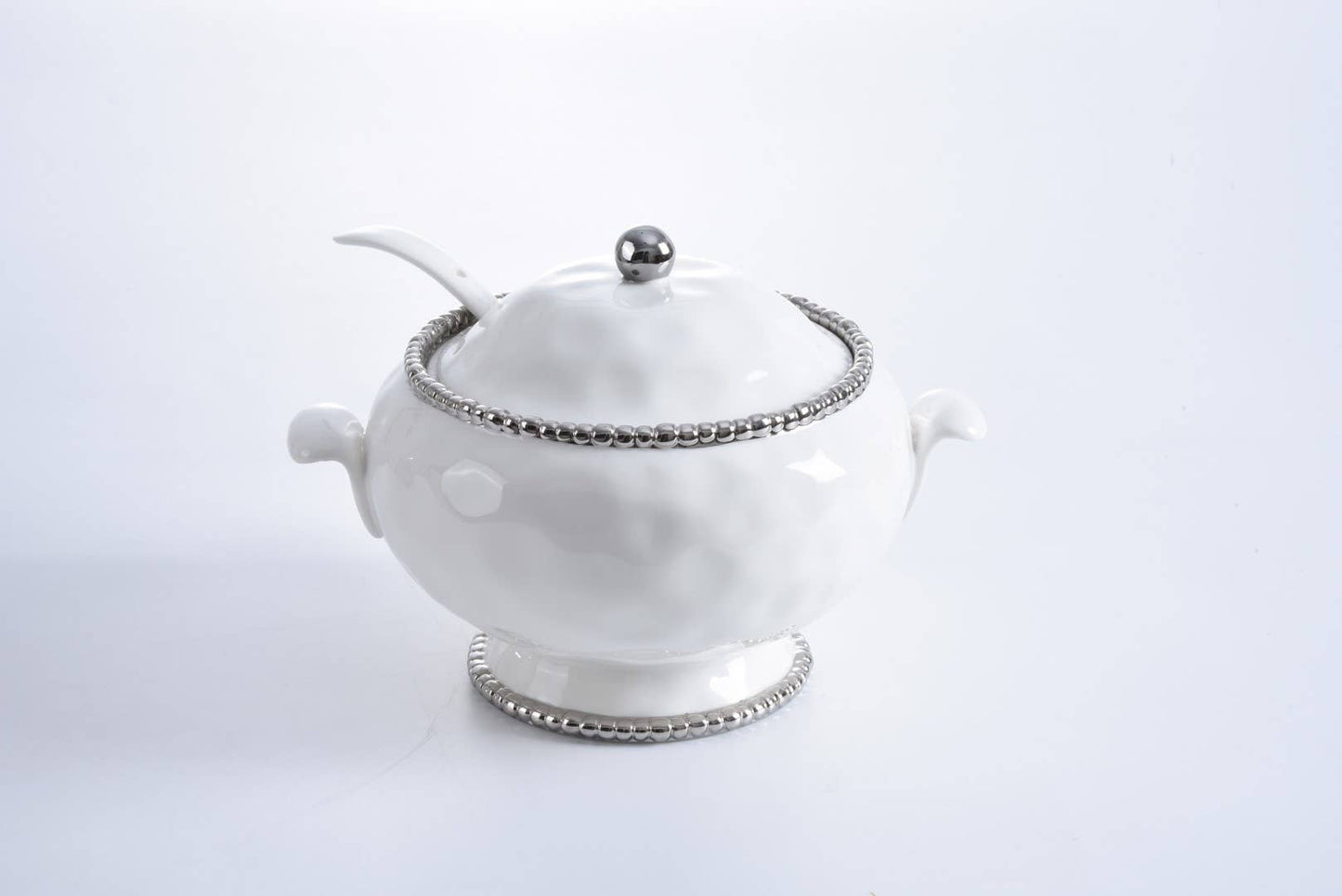 Soup Tureen & Spoon- sale