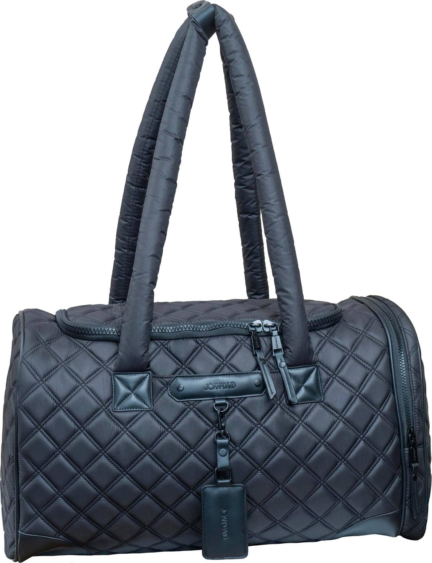 Diamond Quilted Parachute Nylon Duffel