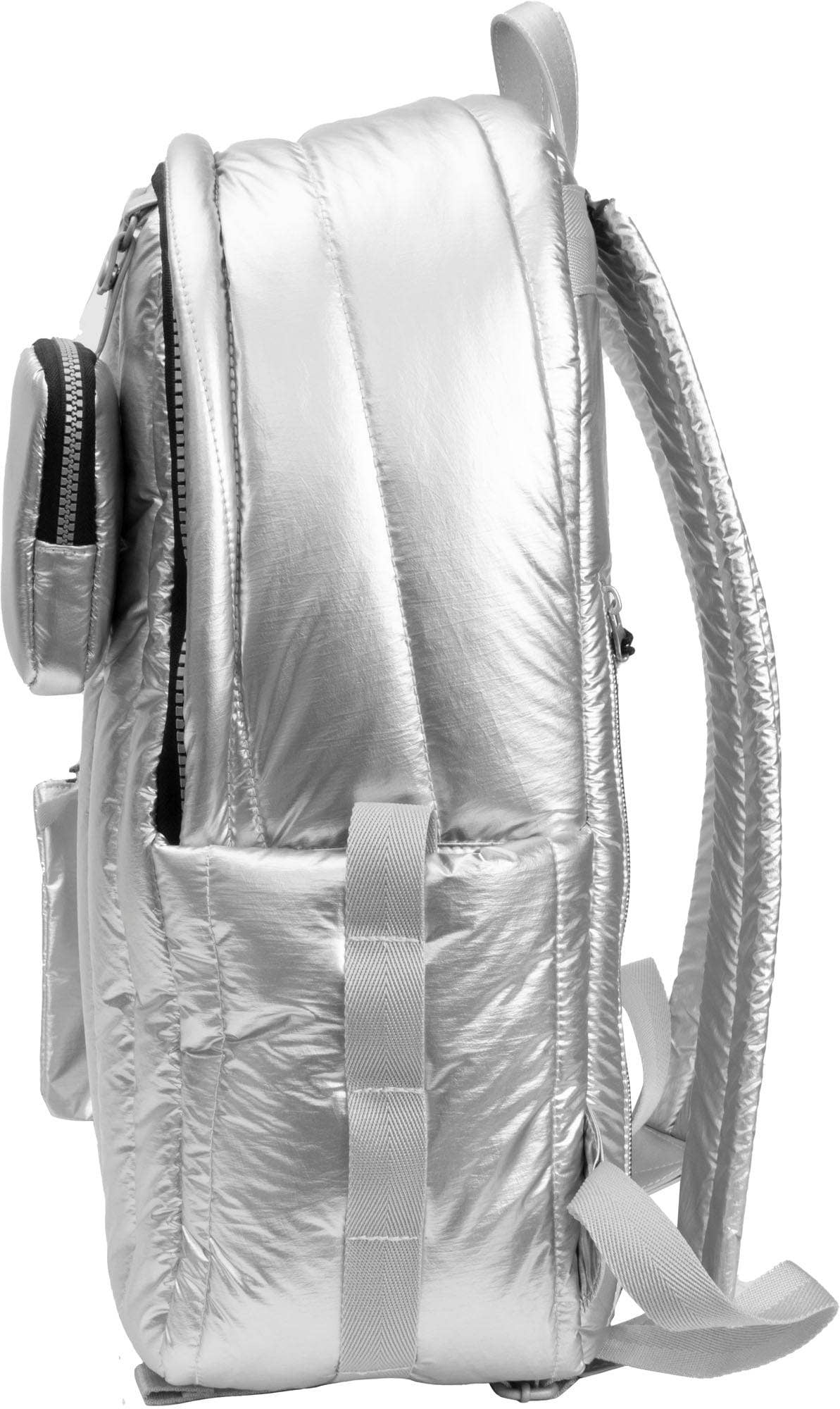 Quilted Metallic Workbook Backpack
