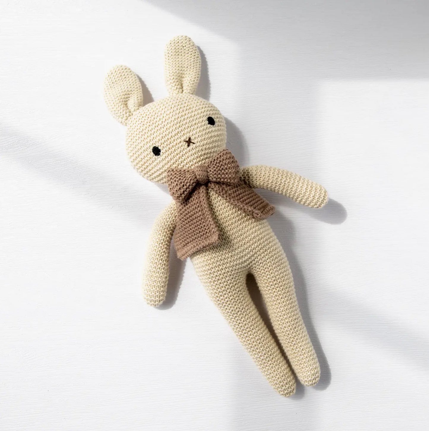 Cotton Knit Bunny with vest & bowtie