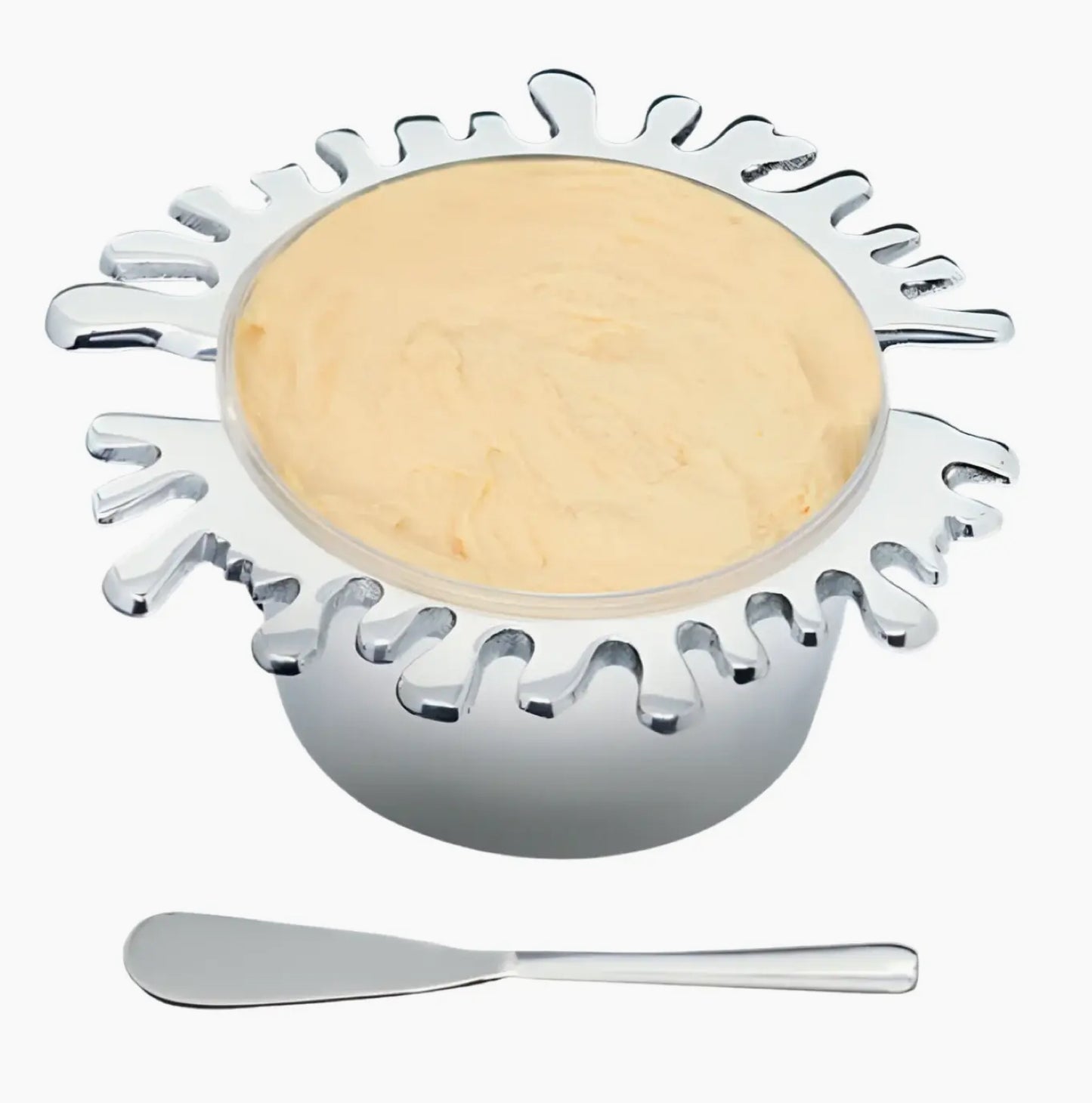 Splatter Dip Container Holder & Spreader