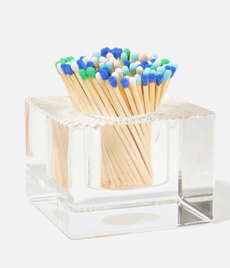 Crystal Look Match Holder with Striker