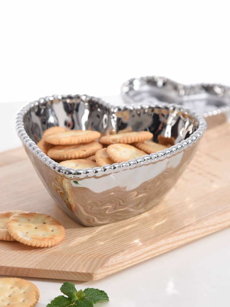 Heart Bowl Silver