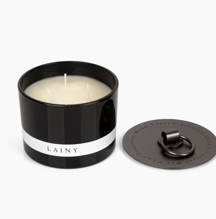 Vanilla Amber 3 wick Scented Candle