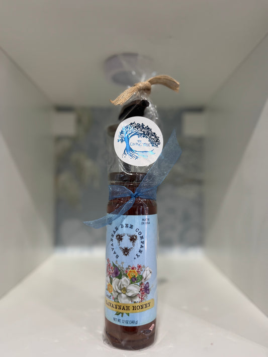 Savannah Honey Jar with Pump Dispenser