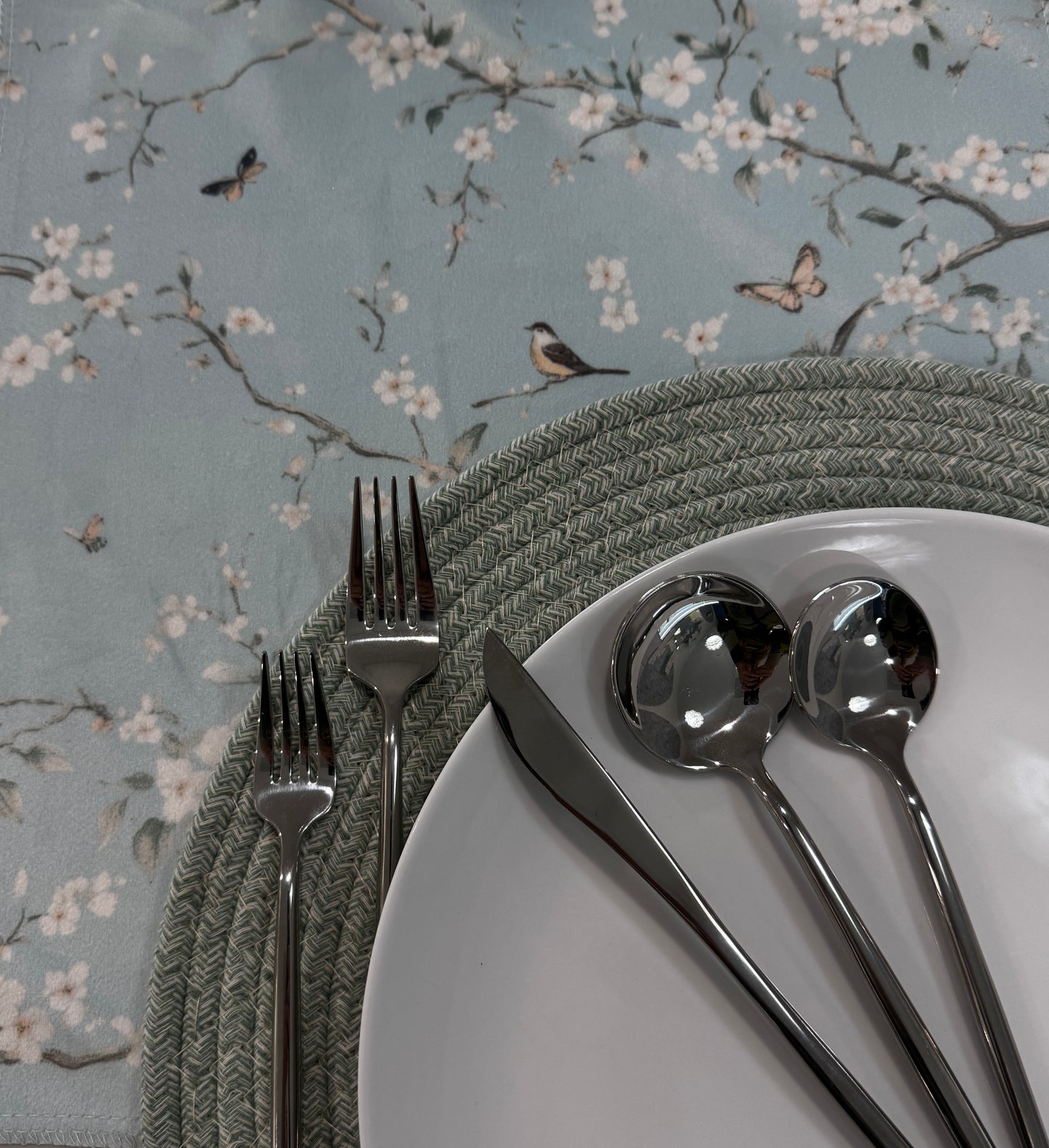 20 Pc silver Flatware Set of 4