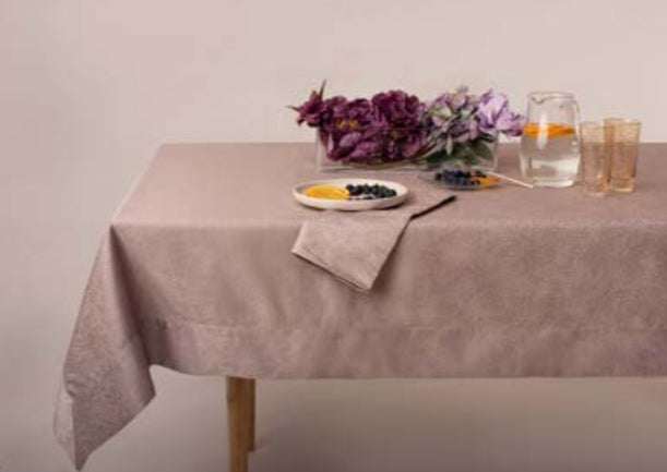 Parlet Tablecloth in Taupe or White