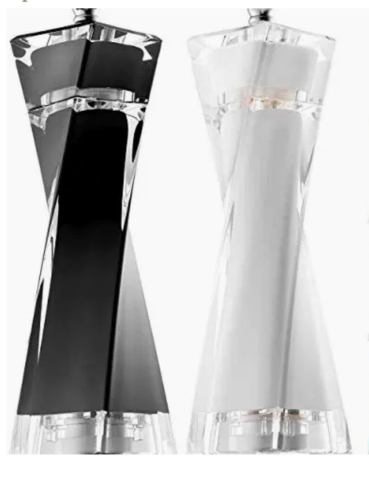 Adjustable Ceramic Salt & Pepper Grinder Set