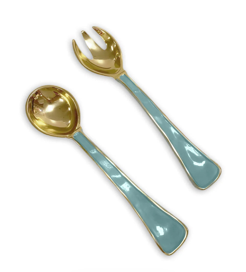 Beatriz Ball Encanto Turquoise Bowl with Servers