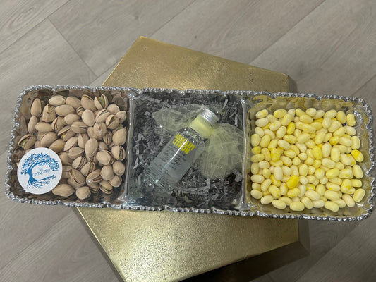 Three Section Serving Piece Mishloach Manot