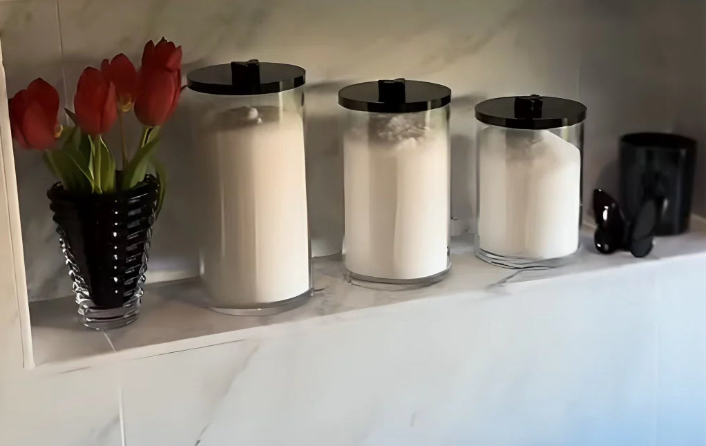 Crystal Butterfly Canister Set