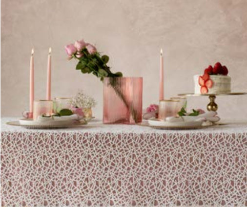 Ebony Beige or White Tablecloth- Custom Order
