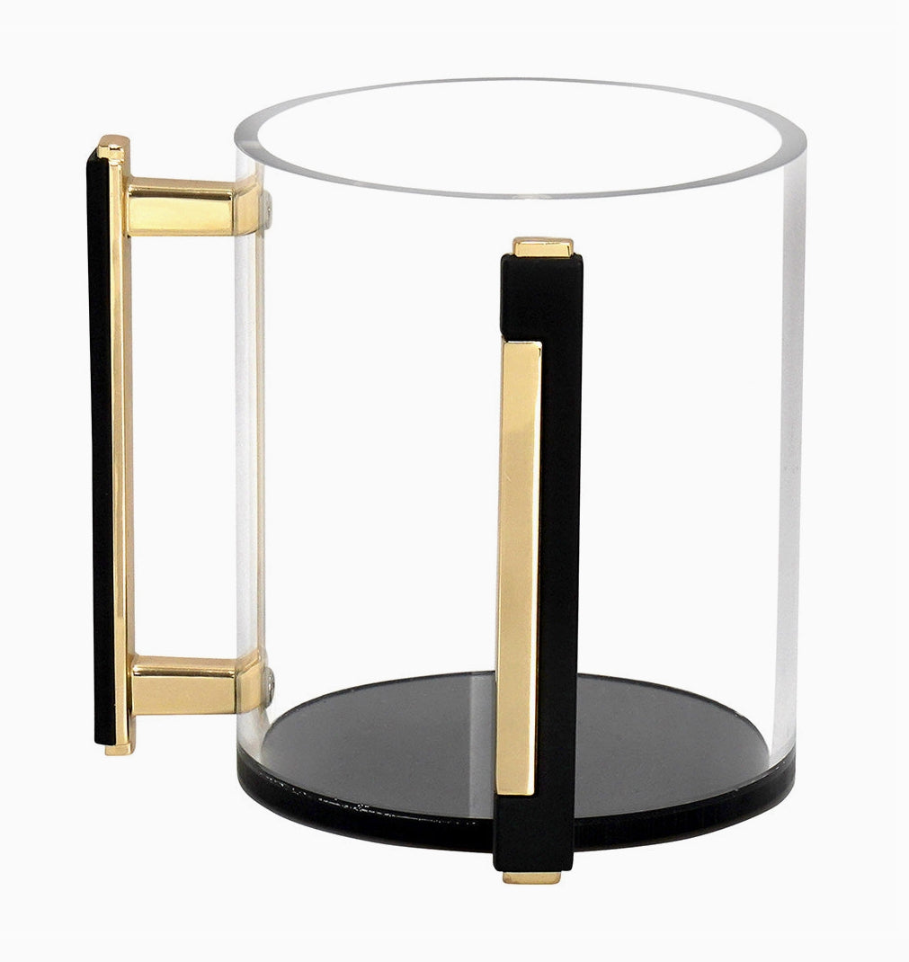 Lucite & Gold Collection Washing Cup
