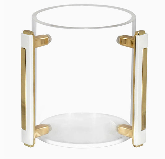 Lucite & Gold Collection Washing Cup