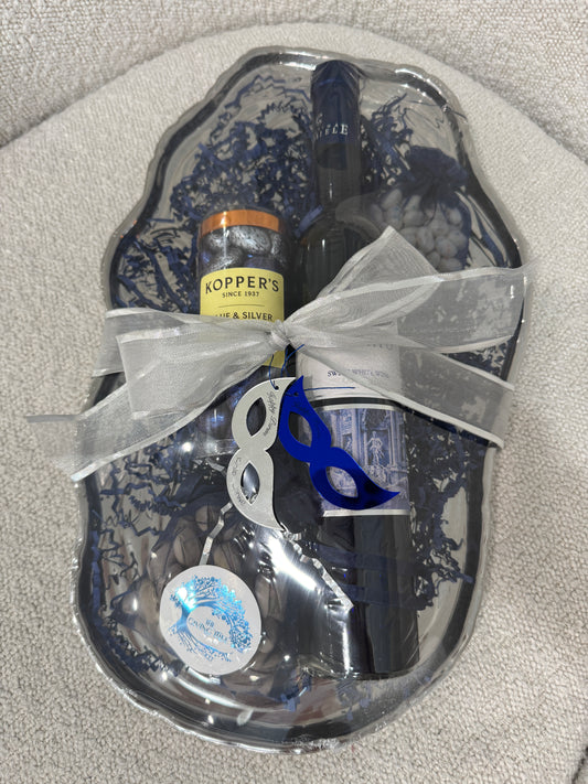 Silver Bark Tray Mishloach Manot