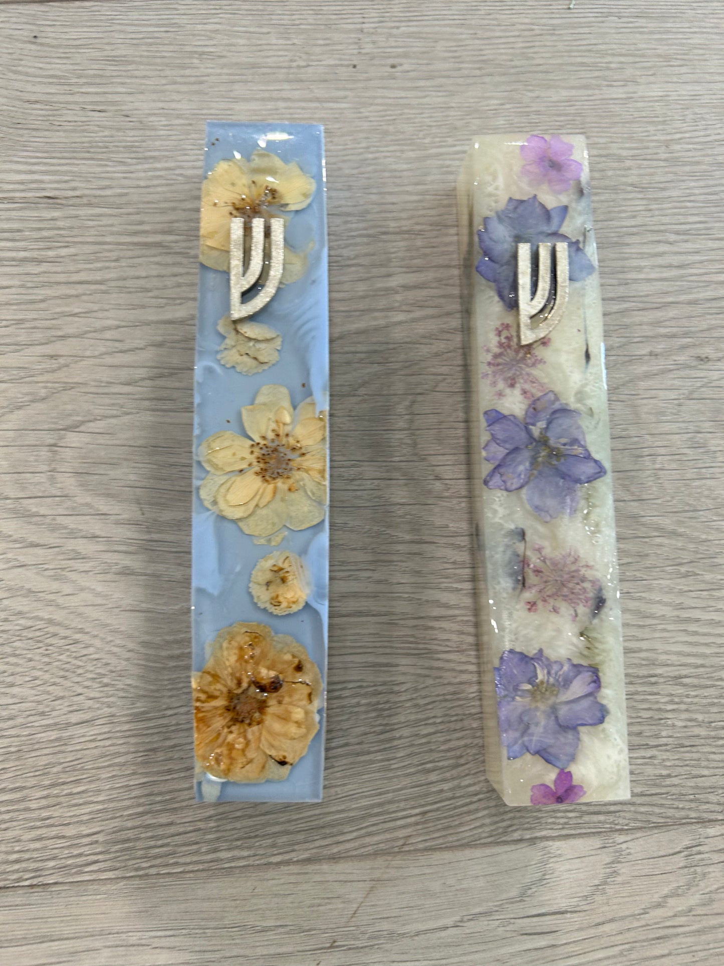 Floral 6” Mezuza
